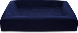 Bia Bed - Royal Fluweel Hoes Hondenmand - Navy - 85X70 cm