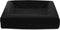 Bia Bed - Royal Fluweel Hoes Hondenmand - Zwart - Bia-2 - 60X50X12,5 cm