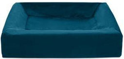 Bia - Royal Fluweel - Hoes Hondenmand - Petrol - 60X50 cm