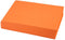 Gekleurd papier oranje 120 gr 21x29,5 cm.