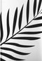 Biała zasłona 140x300 cm Foliage – Blanc