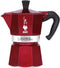 Bialetti Déco Glamor Moka Express 0,27 l Rood