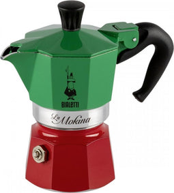 Bialetti - La Mokina - Percolator - Tricolore