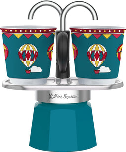 Bialetti Mini Express - Winterwonderland Set + 2 espressobekers