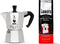 Bialetti Moka Express 3-kops Percolator - 130 ml - 250 gram koffie