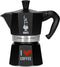 Bialetti Moka Express I Love Coffee - Percolator - Zwart - 3 kops - 130ml