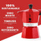 Bialetti - Moka Express - Percolator - 1/c - Rood