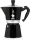 Bialetti Moka Express - Percolator - 6 kops - Aluminium - Zwart