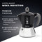 Bialetti Moka Induction - Percolator - Zwart - 2 kops