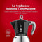 Bialetti Moka Induction - Percolator - Zwart - 4 kops