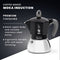 Bialetti Moka Induction - Percolator - Zwart - 4 kops