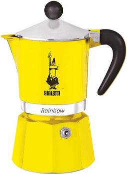Bialetti - RAINBOW - Percolator - 1 kops - Geel