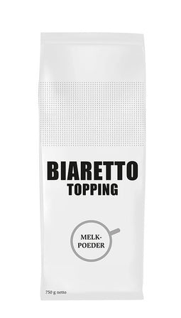 BIAretto - Melkpoeder biaretto topping voor automaten 750gram | 10 stuks
