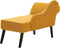 BIARRITZ - Chaise longue - Mosterdgeel - Linkerzijde - Polyester