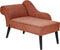 BIARRITZ - Chaise longue - Rood - Linkerzijde - Polyester