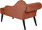 BIARRITZ - Chaise longue - Rood - Linkerzijde - Polyester