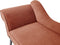 BIARRITZ - Chaise longue - Rood - Linkerzijde - Polyester