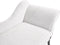 BIARRITZ - Chaise longue - Wit - Rechtszijdig - Polyester