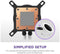 NZXT Kraken Plus 240 - AIO CPU-koeling - LCD-scherm - Wit