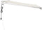 vidaXL - Uittrekbare luifel - 3 x 2,5 m - Aluminium en polyester - Crème (1 stuk)