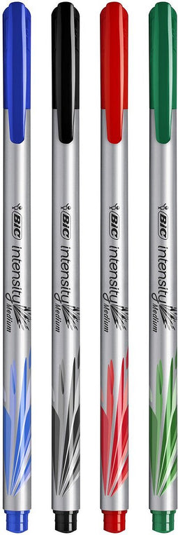 BIC 964824 balpen Intrekbare balpen met klembevestiging 4 stuk(s)