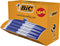BIC Atlantis Balpen Classic Met comfortabele grip - medium punt (1.0 mm) - Blauw - Doos 30 + 6 gratis