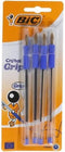 Bic Balpennen 1,0 Mm 14 Cm Blauw 4 Stuks
