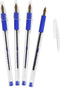 Bic Balpennen 1,0 Mm 14 Cm Blauw 4 Stuks
