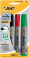 BIC ECO 2000 permanente marker Meerkleurig 4 stuks (rood,blauw,groen,zwart)