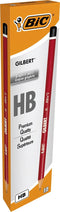 BIC Gilbert Houten Potloden - Hardheid HB - Doos van 12 stuks - Tekenpotloden