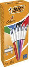 BIC intrekbare balpen 4Colours Shine, lijndikte: 0.32mm