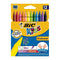 Bic Kids Plastidecor waskrijt, etui met 12 stuks