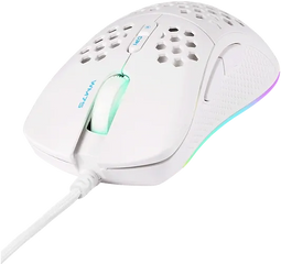 Deltaco GAM-108-W - Gamingmuis - 6400 DPI RGB - Wit