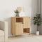 vidaXL - Dressoir - 60x35x70 - cm - bewerkt - hout - sonoma - eikenkleurig