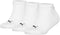 Puma Sokken Plain - Sneakersokken - Effen - Wit (set van 3)
