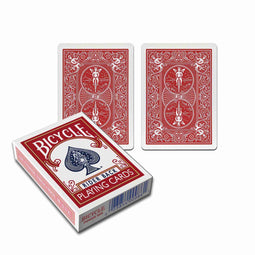 Bicycle Bicycle goochel/Magic Cards Rood/Rood.