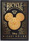 Bicycle Disney Mickey Black/Gold - Speelkaarten - Premium - Goud, Zwart - Poker - Mickey Mouse - Ultimates - Collectible