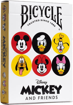 Bicycle Disney Mickey & Friends Inspired Playing Cards - Premium Speelkaarten - Poker - Officieel gelicentieerd