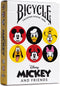 Bicycle Disney Mickey & Friends Inspired Playing Cards - Premium Speelkaarten - Poker - Officieel gelicentieerd