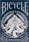 Bicycle Dragon Blue - Premium Speelkaarten - Poker - Ultimates - Collectible