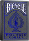 Bicycle Metalluxe Cobalt Rider Back - Premium Speelkaarten - Poker - Cold Foil Afwerking - Collectible