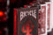 Bicycle Metalluxe Crimson Rider Back - Premium Speelkaarten - Foil afwerking - Poker - Collectible