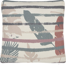 BIDENS - Sierkussen set van 2 - Beige - 45 x 45 cm - Polyester