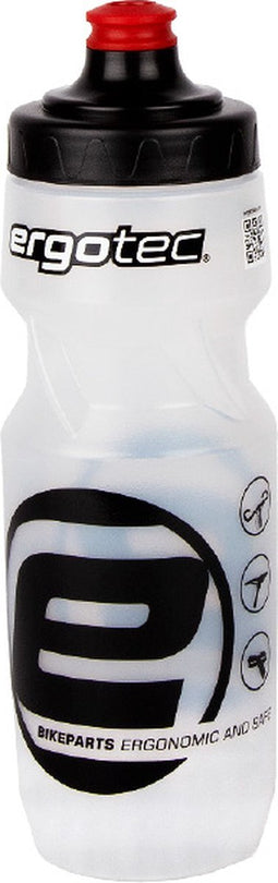 Bidon Ergotec 750ml - wit/transparant