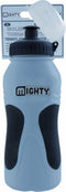 Bidon Mighty 600ml met anti-slip - zilver