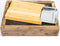 Cuisine Performance - Bamboe Snijplank - RVS Opvangschaal - 33 x 24 x 4 cm