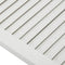 vidaXL - Kastdeur - met - lamellen - 39,5x39,4 - cm - massief - grenenhout - wit