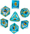 Dobbelst.Set Oog Liquid Blauw