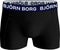 Björn Borg Cotton Stretch - Boxershort - Set van 7 - Maat 110-116 - Blauw/Zwart/Grijs (7 stuks)