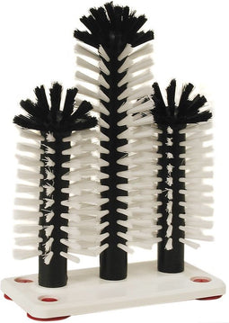 Bierglasspoelborstel kunststof 3-delig longdrink